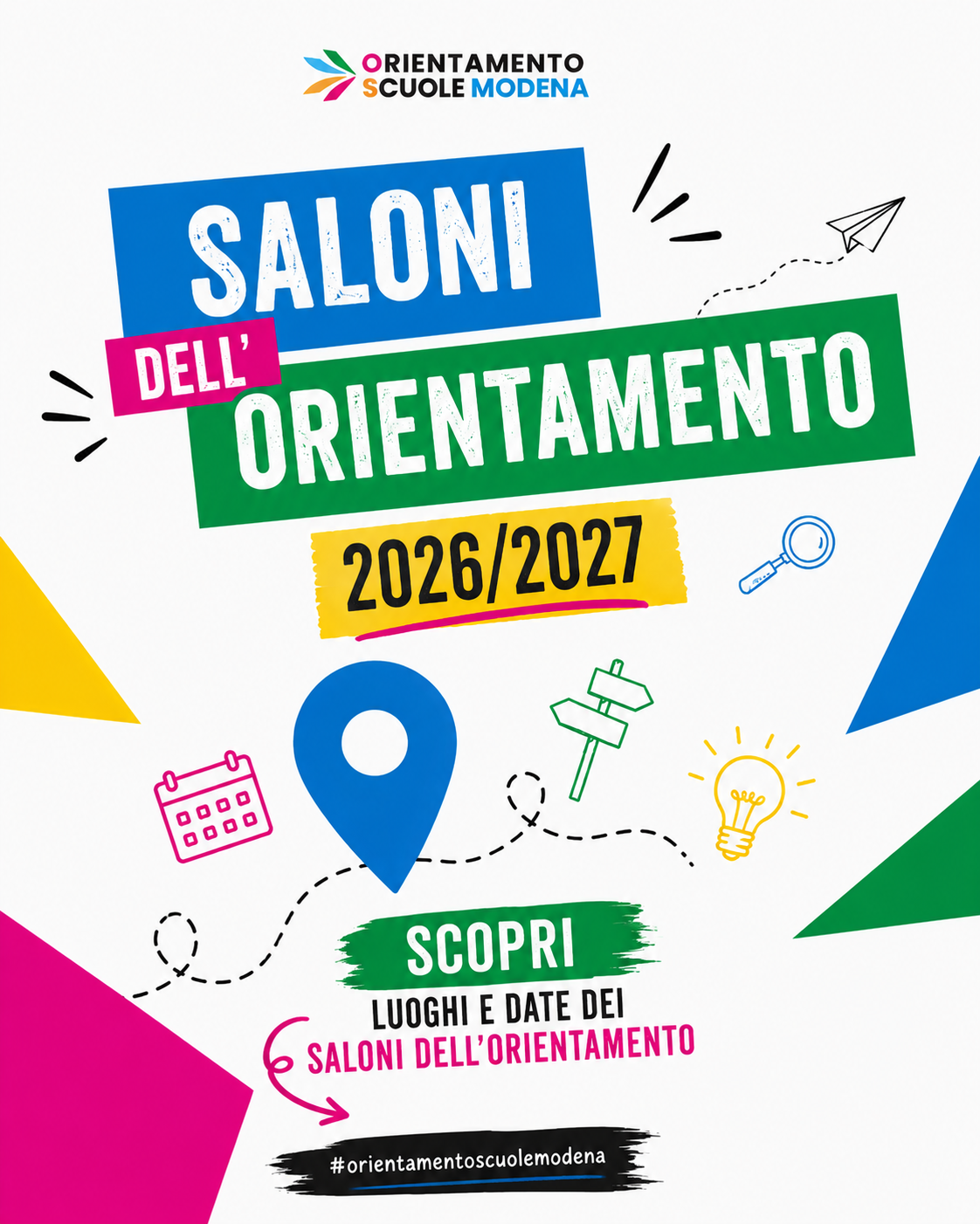 Saloni dell’orientamento di Modena 2026-2027 Saloni dell'orientamento di Modena 2026-2027
